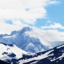 Mountain of the Campo de Hielo Sur, the largest glacier of South America